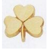 Stock Shamrock Lapel Pin